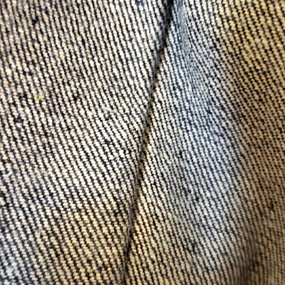 Cotton print bag with denim trim. Bird print with sequin detail. - Picture 5 of 5